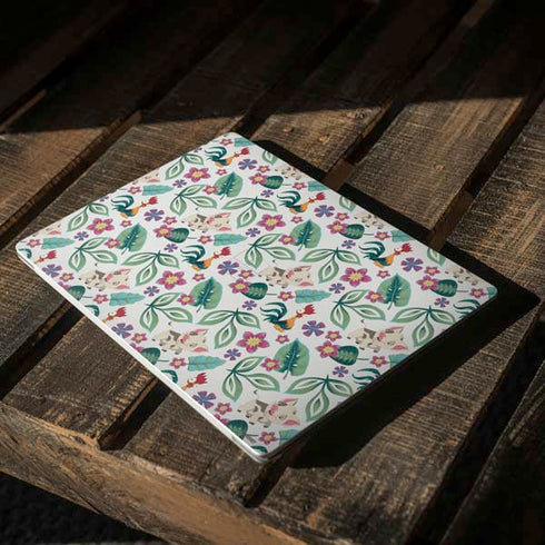 Disney Princess Moana Pua and Heihei Pattern Surface Laptop 2 Skin